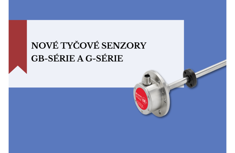 Nové tyčové senzory GB-série a G-série - náhled