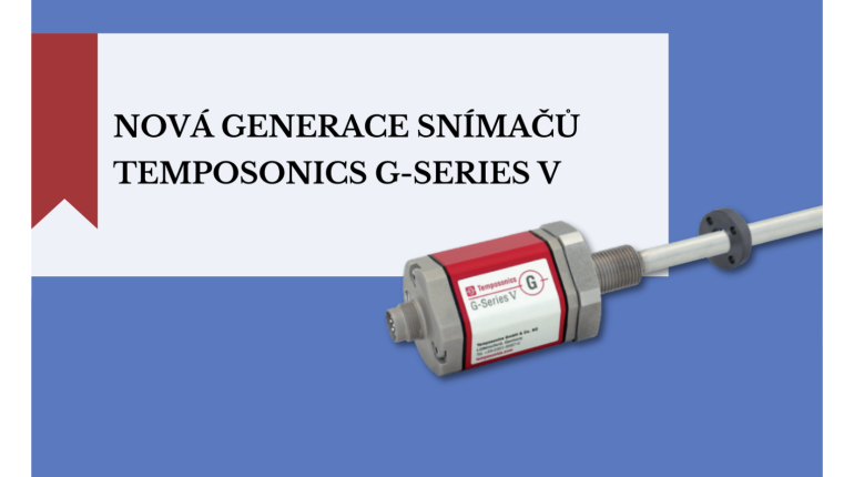 Nová generace snímačů Temposonics G-Series V - náhled