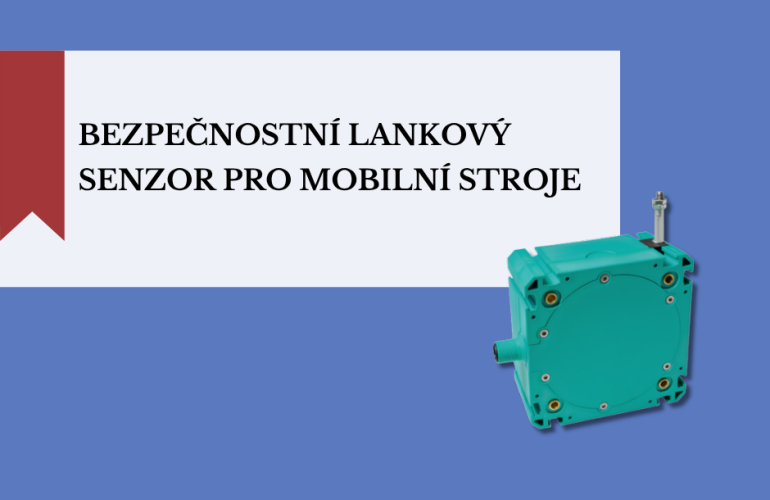 Bezpečnostní lankový senzor pro mobilní stroje - aktualita - náhledový obrázek
