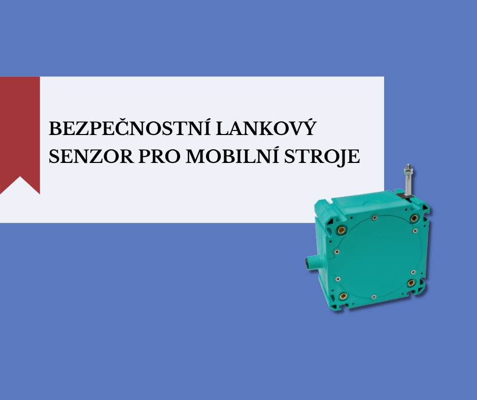 Bezpečnostní lankový senzor pro mobilní stroje - aktualita - náhledový obrázek